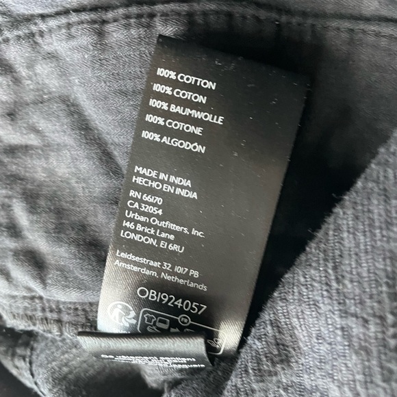 Free People We The Free Osaka Barrel Pants Size 26 Button Fly Relaxed Corduroy - Picture 16 of 16